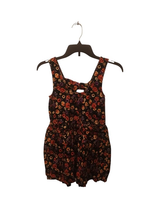 Christie Brooks Other - Christie Brooks Floral Print Velvet Colorful Sleepless Dress Girl Size S(7/8)
